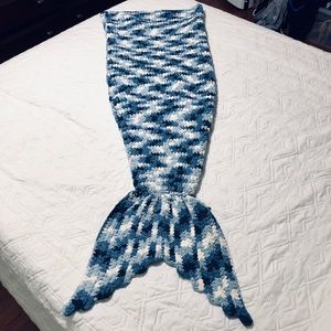 Mermaid Tail Handmade Blanket
